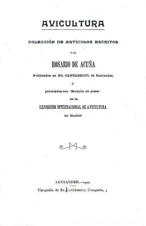 Portada de Avicultura